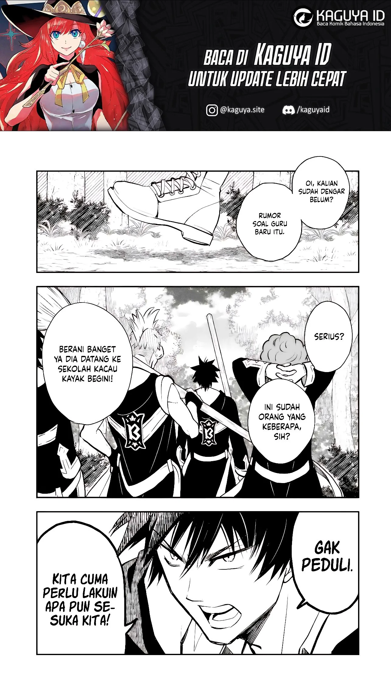 Manga Yanki yo, Tsue o mote! Chapter 1 Fix gambar nomor 2
